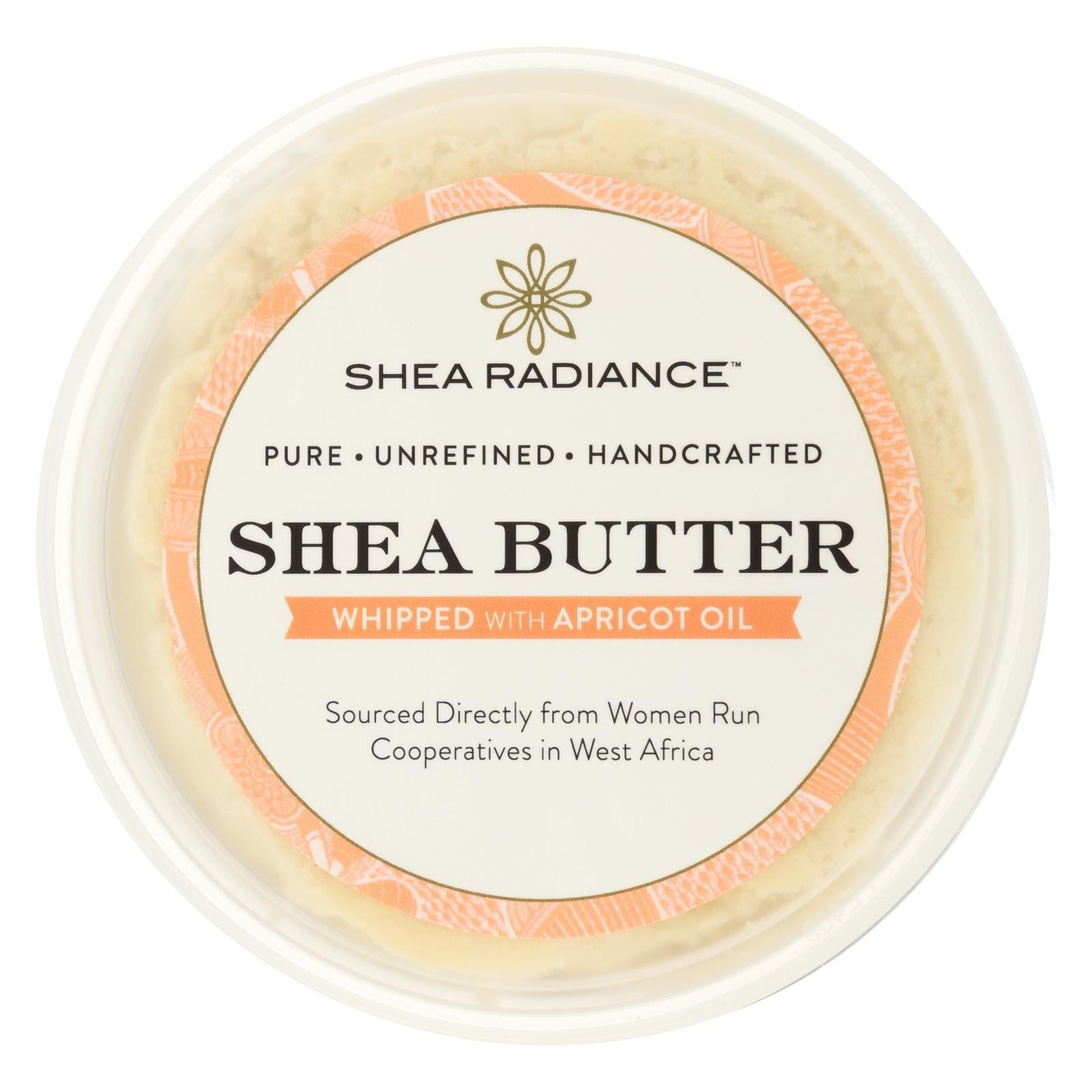 Shea Radiance Whipped Shea Butter With Apricot Oil  - 1 Each - 9.5 Oz