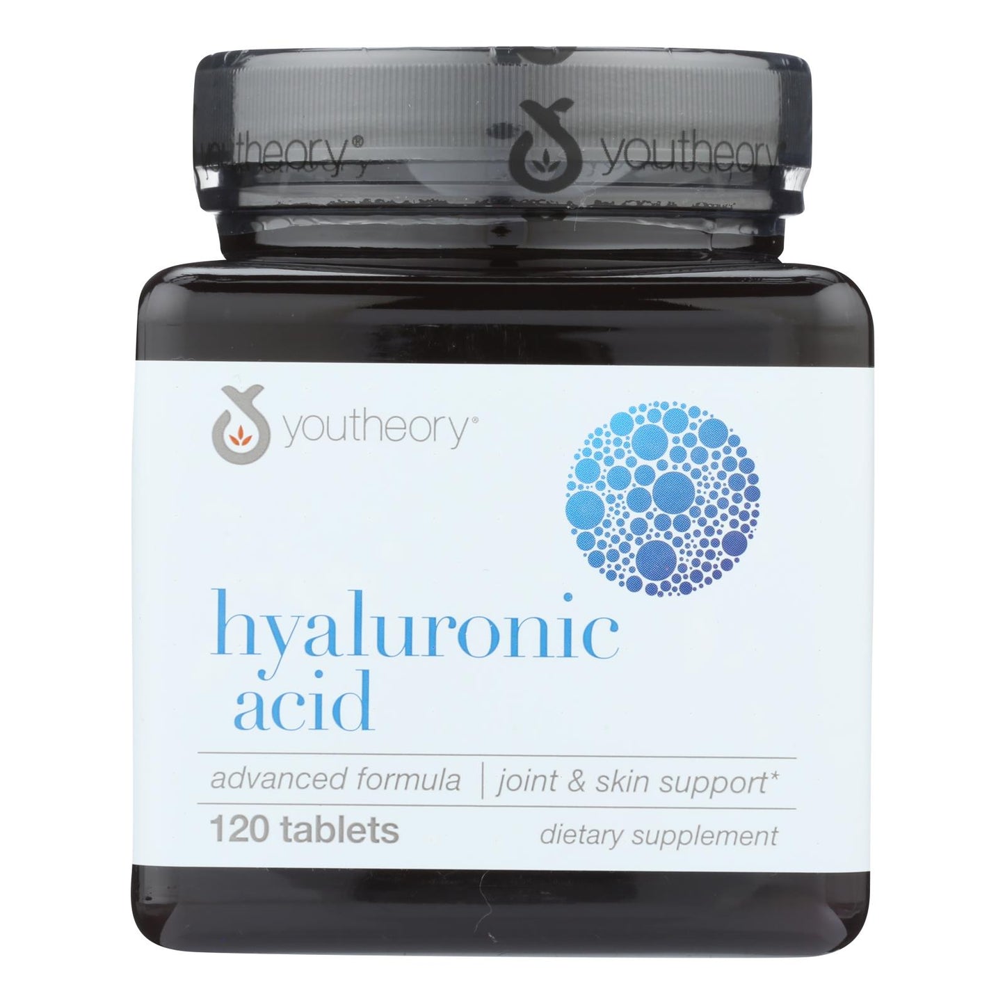 One Serving Size Of Youtheory Hyaluronic Acid Advanced  - 1 Each - 120 Tab