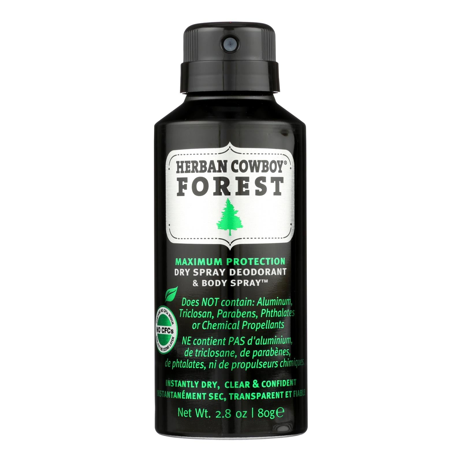 Herban Cowboy - Spray Dry Forest - 1 Each - 2.8 Oz