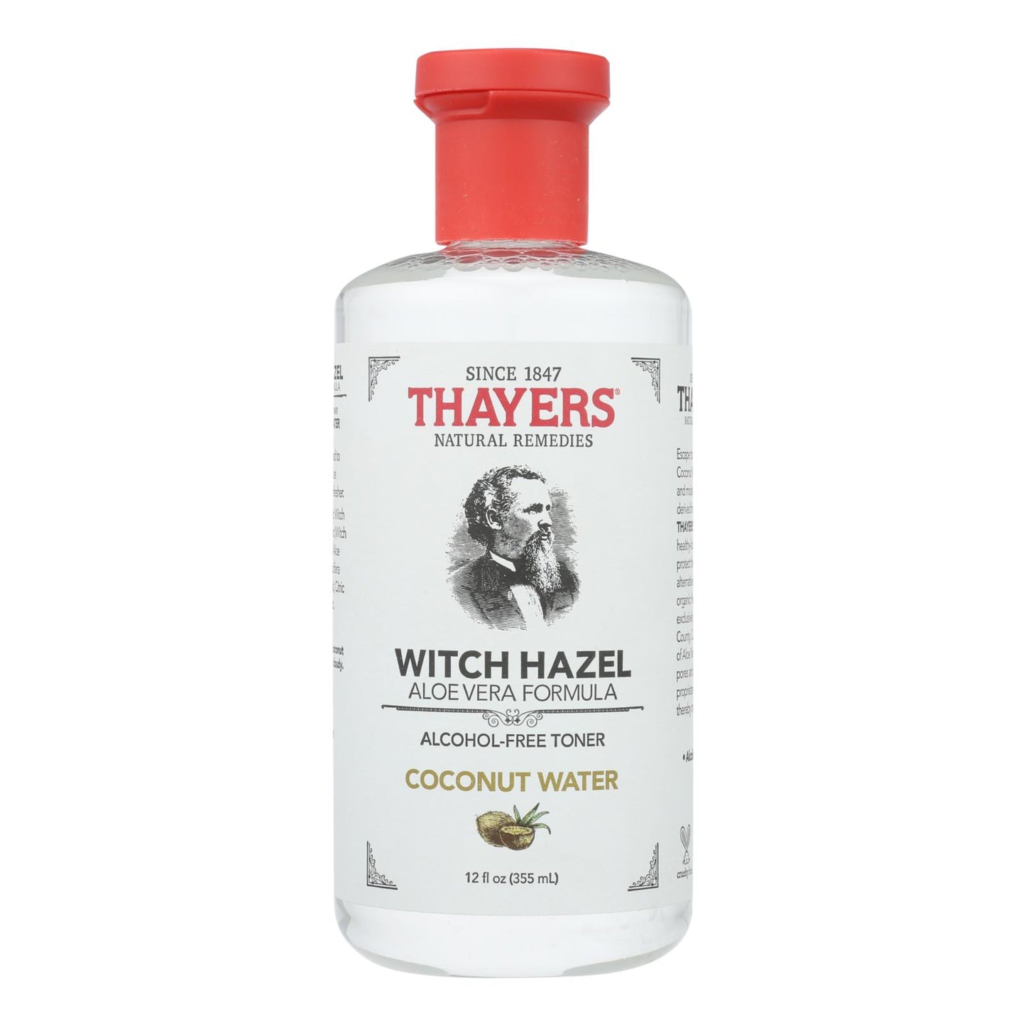 Thayers Witch Hazel Alcohol-free Coconut Water Toner  - 1 Each - 12 Fz