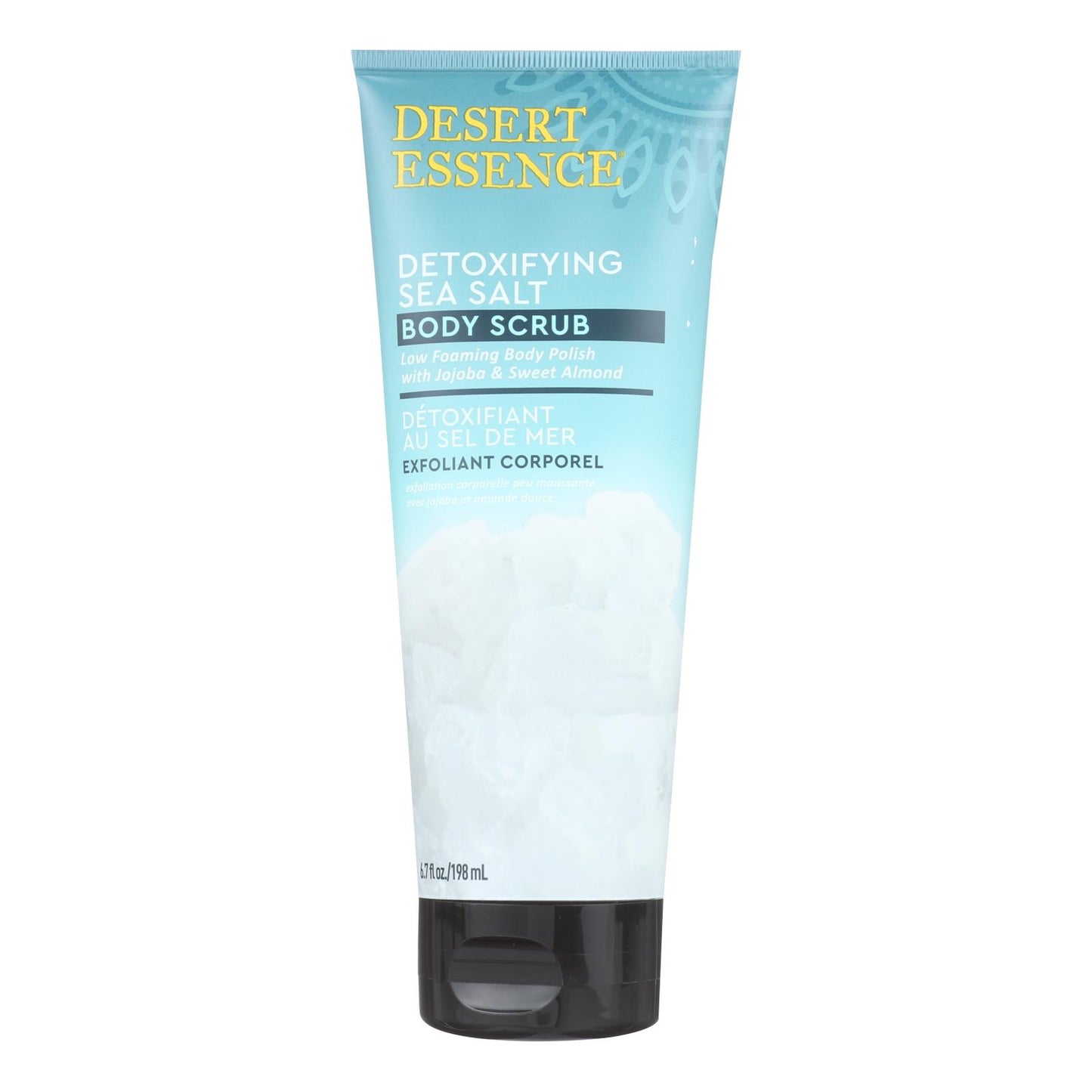Desert Essence - Body Scrub Detox Sea Salt - 1 Each - 6.7 Oz