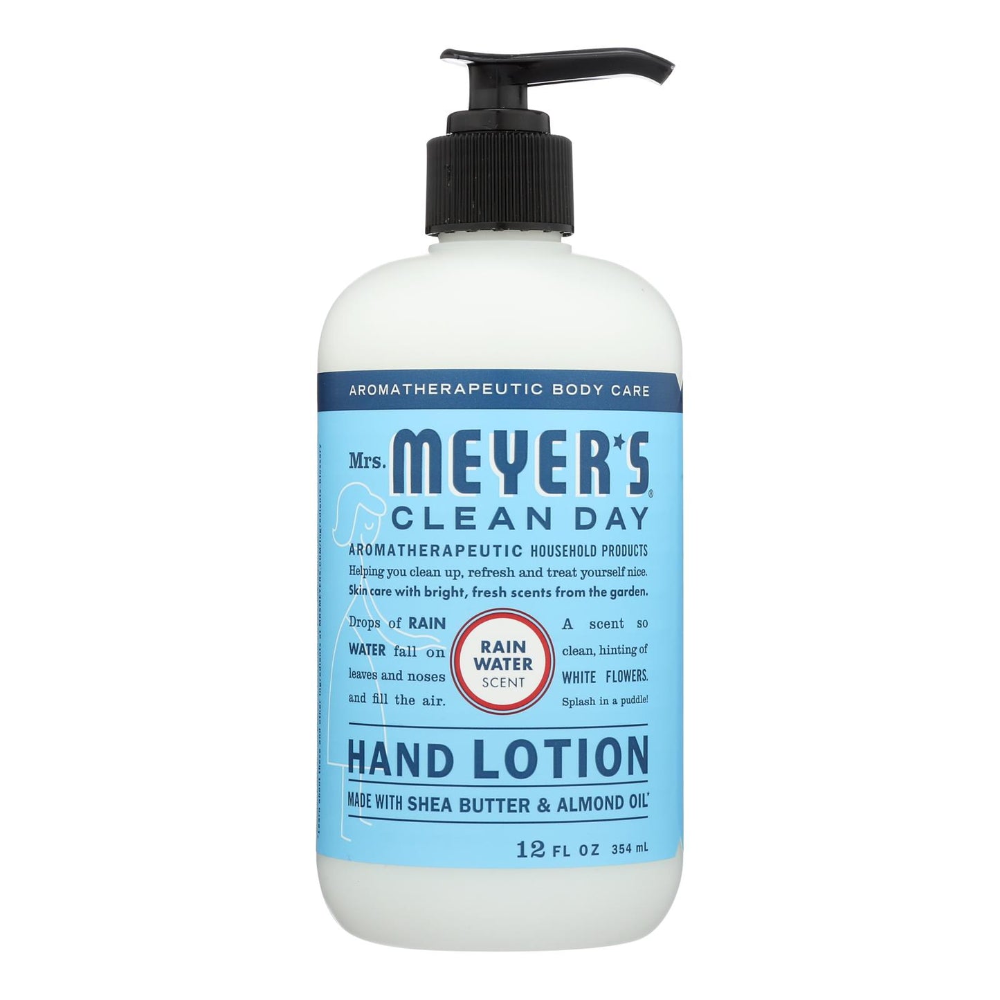 Mrs.meyers Clean Day - Hand Lotion Rainwater - Case Of 6 - 12 Fz