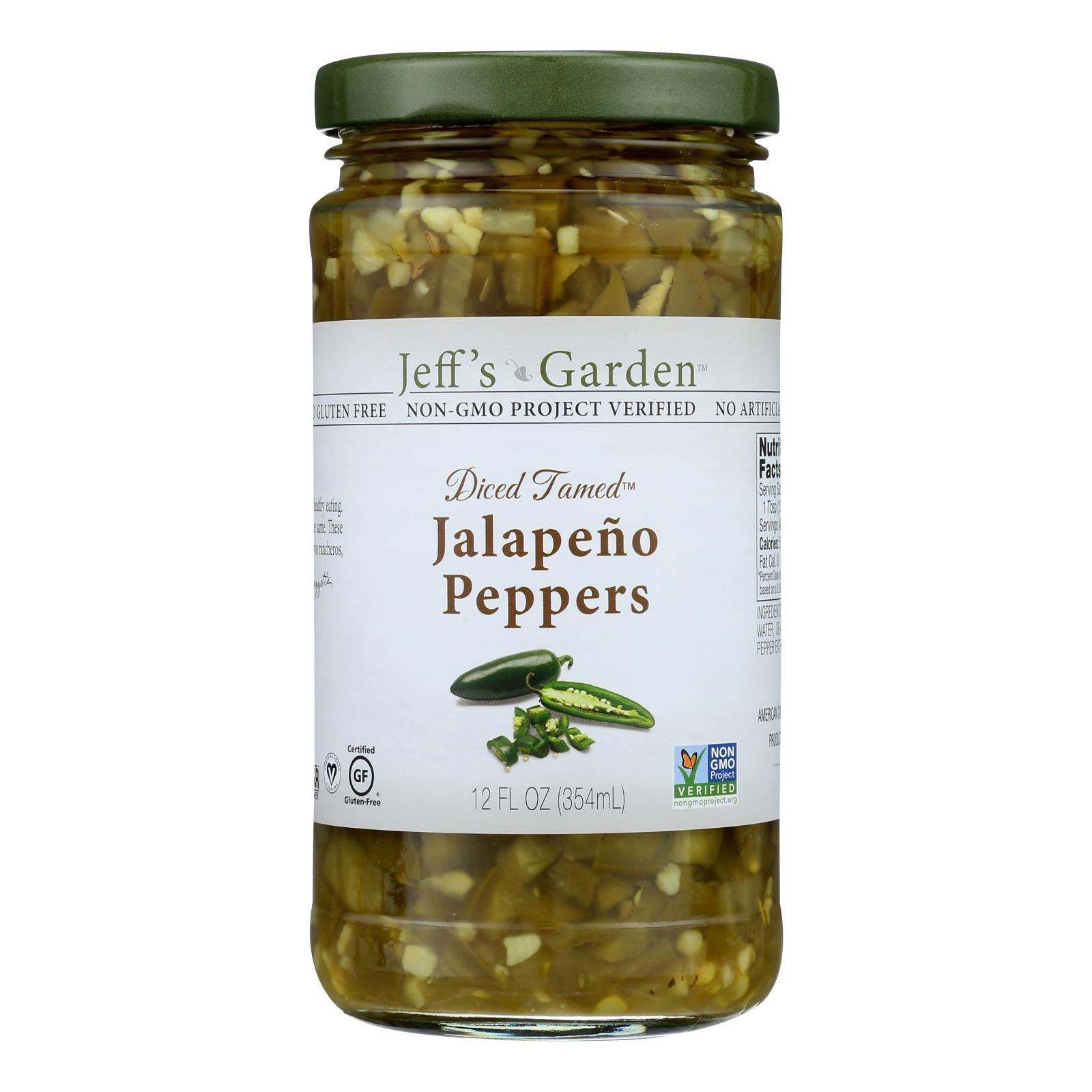 Jeff's Natural Jeff's Natural Jalapeno Peppers - Jalapeno - Case Of 6 - 12 Fl Oz.