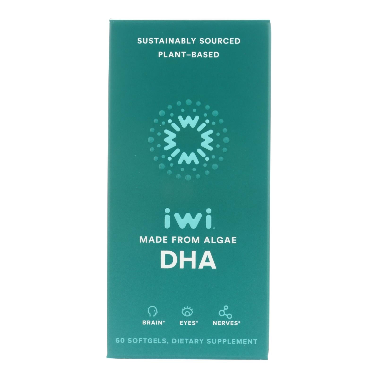 Iwi - Supp Algae Dha - Ea Of 1-60 Sgel