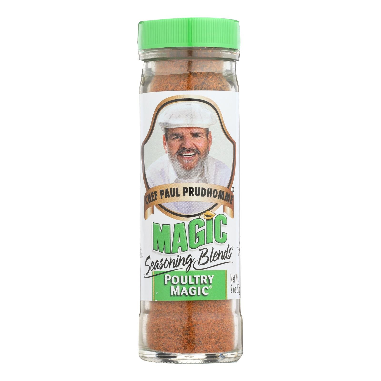 Magic Seasonings Chef Paul Prudhommes Magic Seasoning Blends - Poultry Magic - 2 Oz - Case Of 6