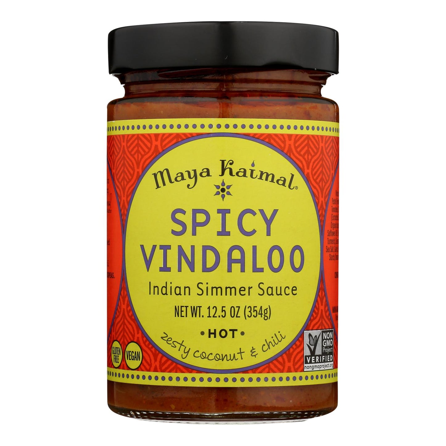 Maya Kaimal - Smmr Sauce Spicy Vindaloo - Case Of 6 - 12.5 Oz