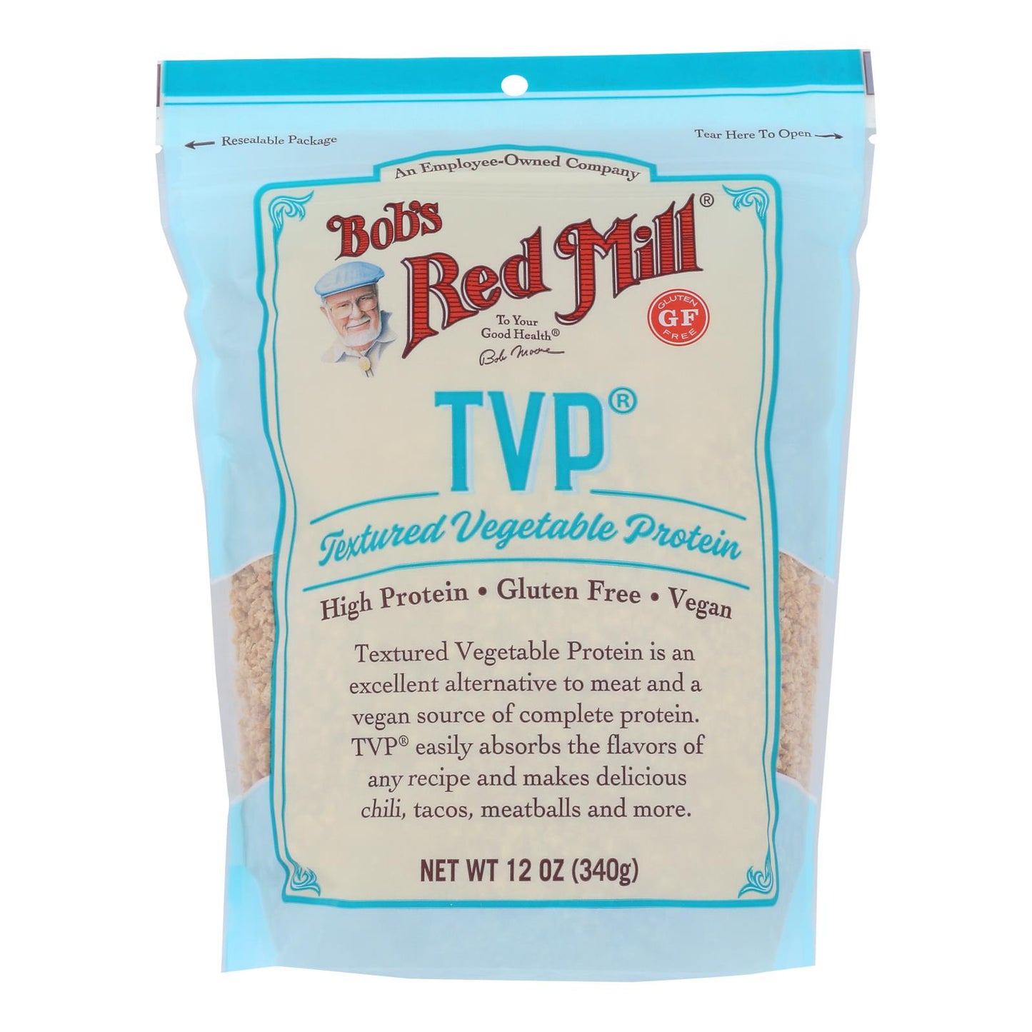 Bob's Red Mill - Texturized Veg Protein G/f - Case Of 4-12 Oz