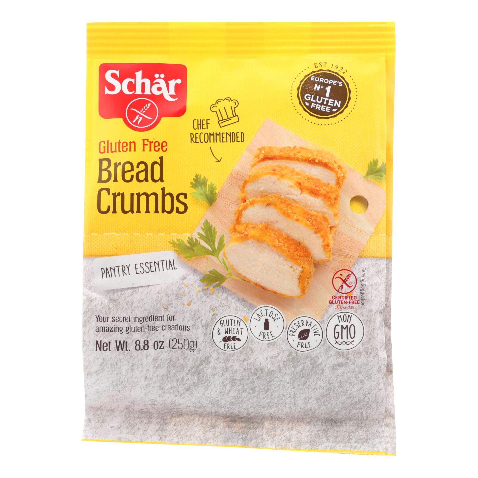 Schar Bread Crumbs Gluten Free - Case Of 12 - 8.8 Oz.