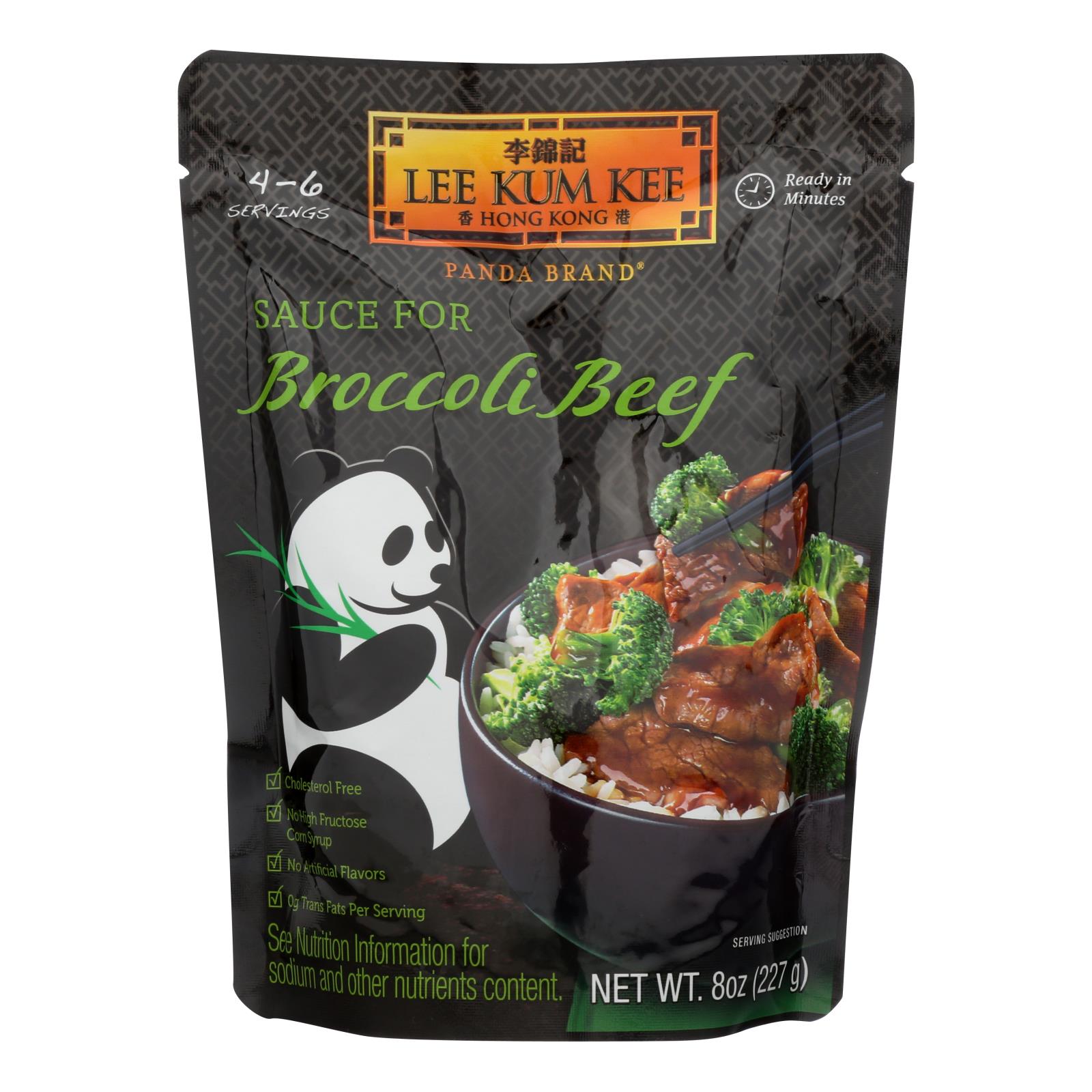 Lee Kum Kee Sauce - Ready To Serve - Broccoli Beef - 8 Oz - Case Of 6