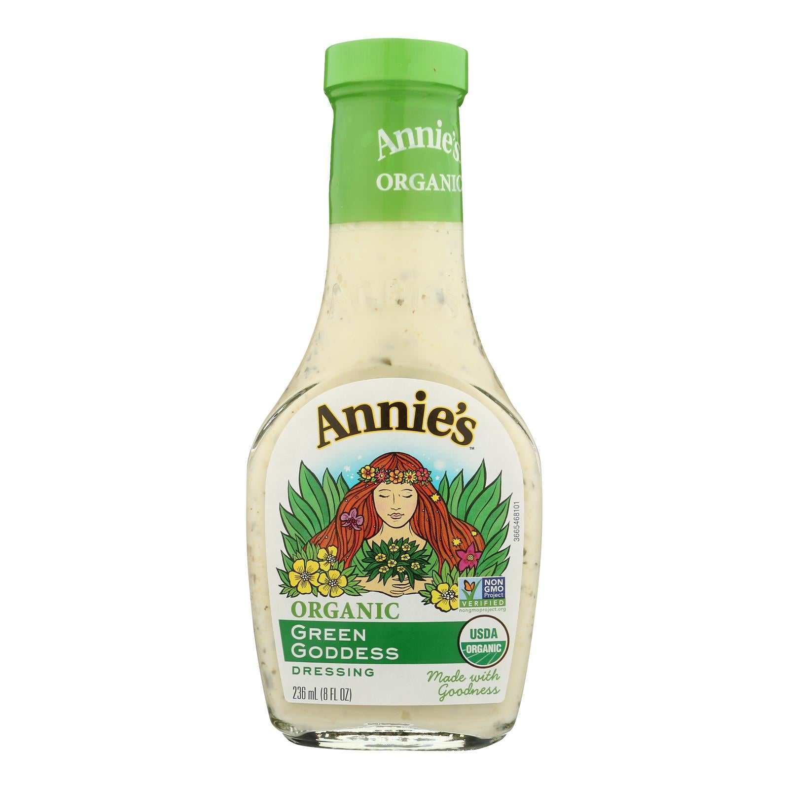 Annie's Naturals Organic Dressing Green Goddess - Case Of 6 - 8 Fl Oz.