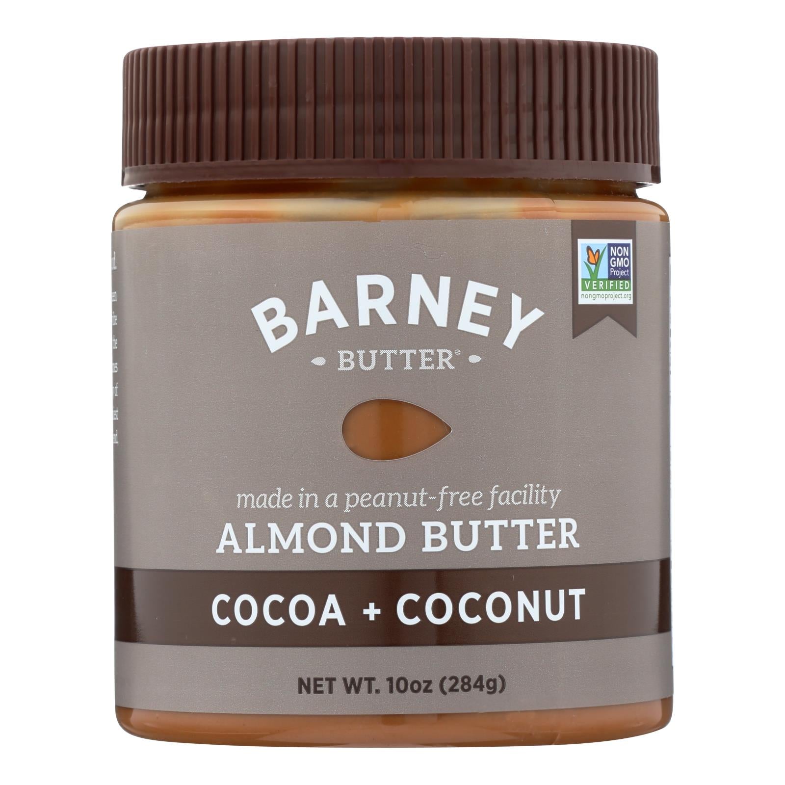 Barney Butter - Almond Butter - Cocoa Coconut - Case Of 6 - 10 Oz.