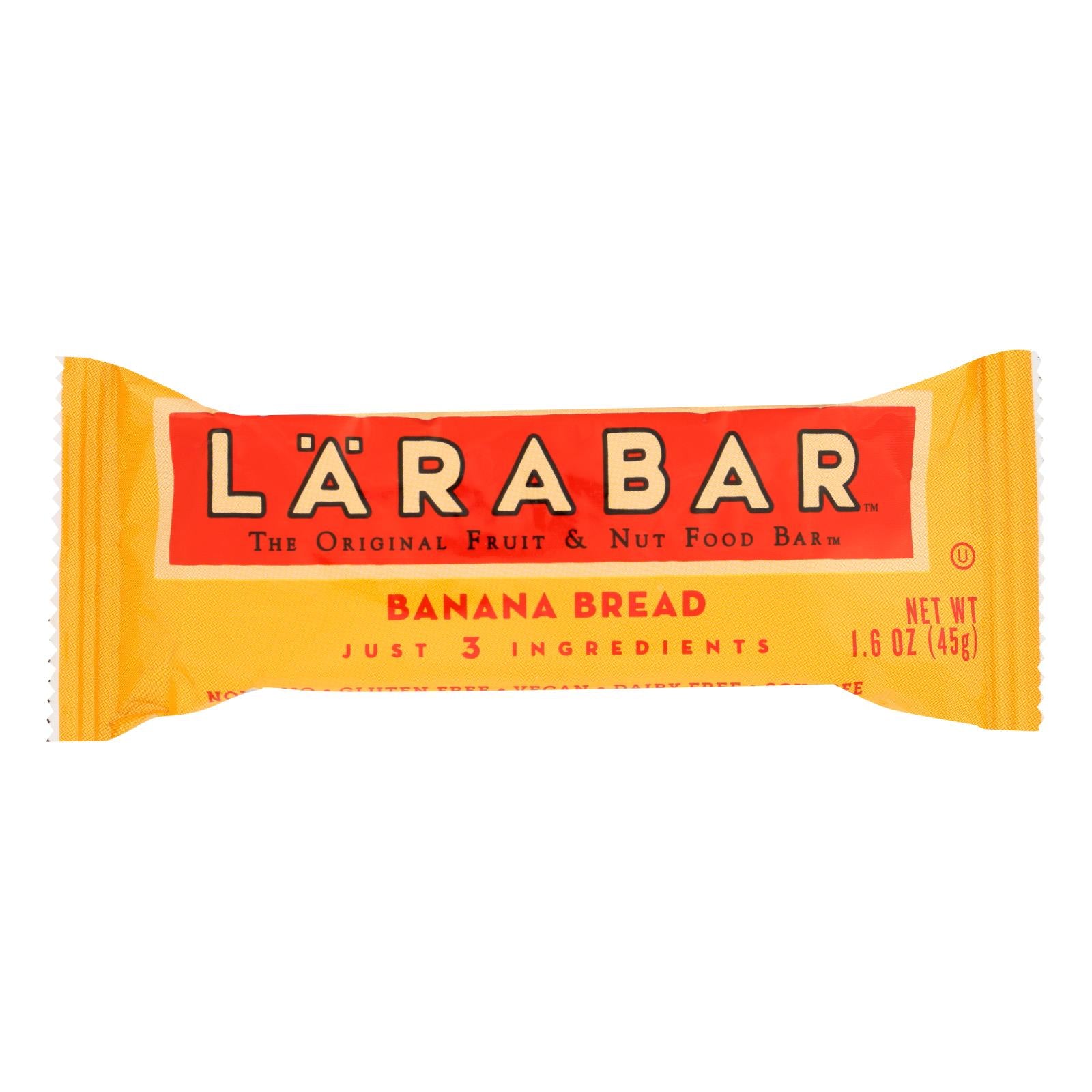 Larabar - Bar Banana Bread - Case Of 16-1.6 Oz