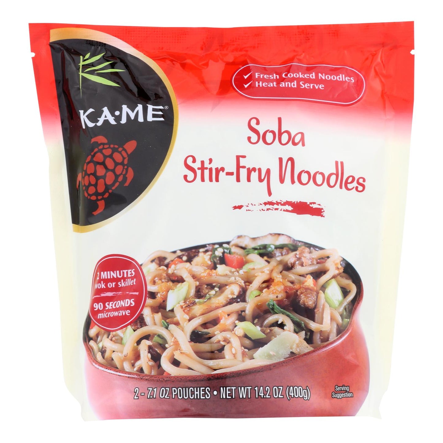 Ka'me Soba Stir Fry Noodles - Case Of 6 - 14.2 Oz.