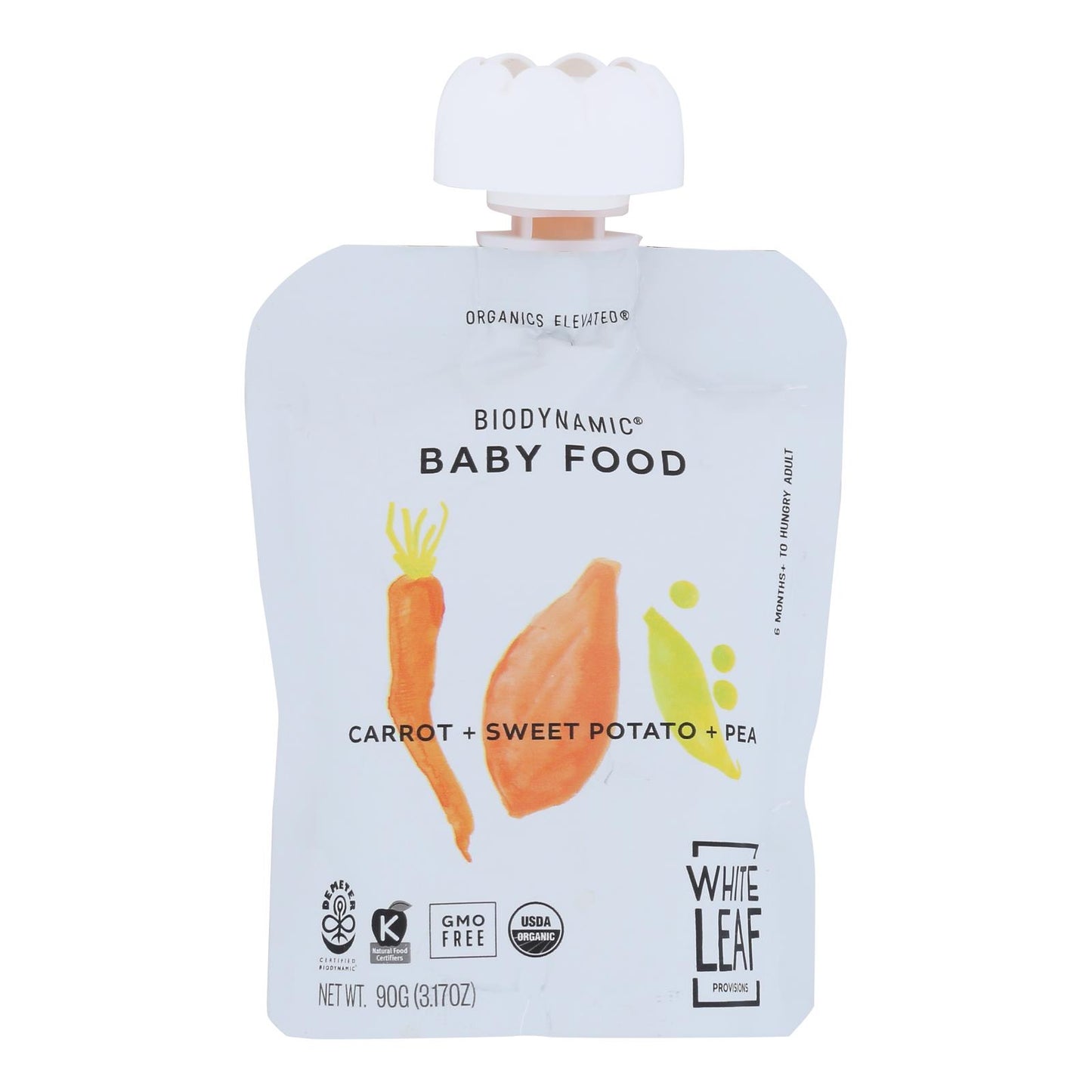 White Leaf Provisions - Baby Food Crt Sweet Pot Pe - Case Of 6 - 3.17 Oz