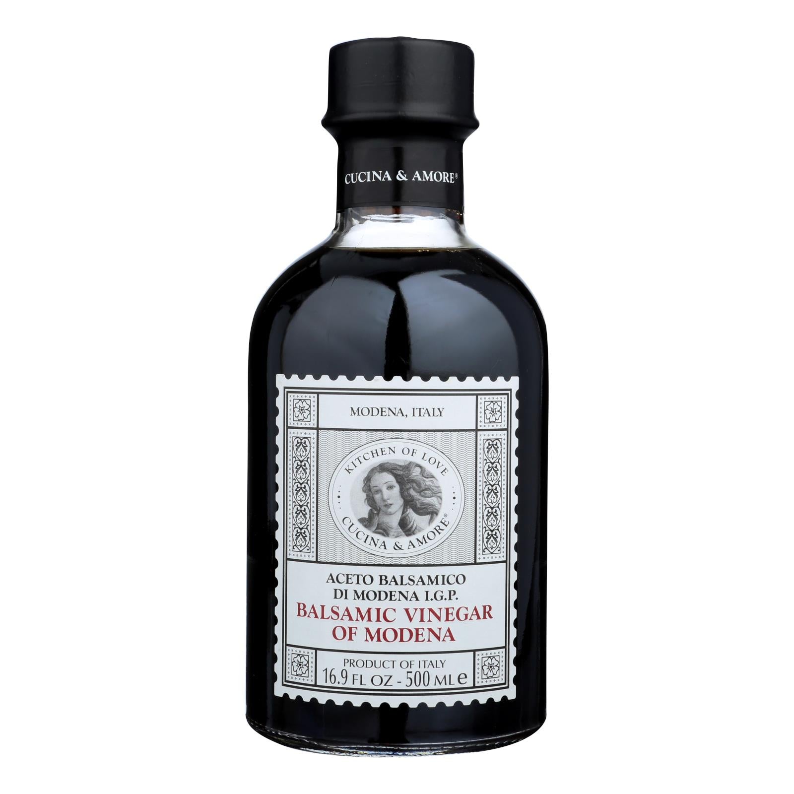 Cucina And Amore Balsamic Vinegar Of Modena - Case Of 6 - 16.9 Fz