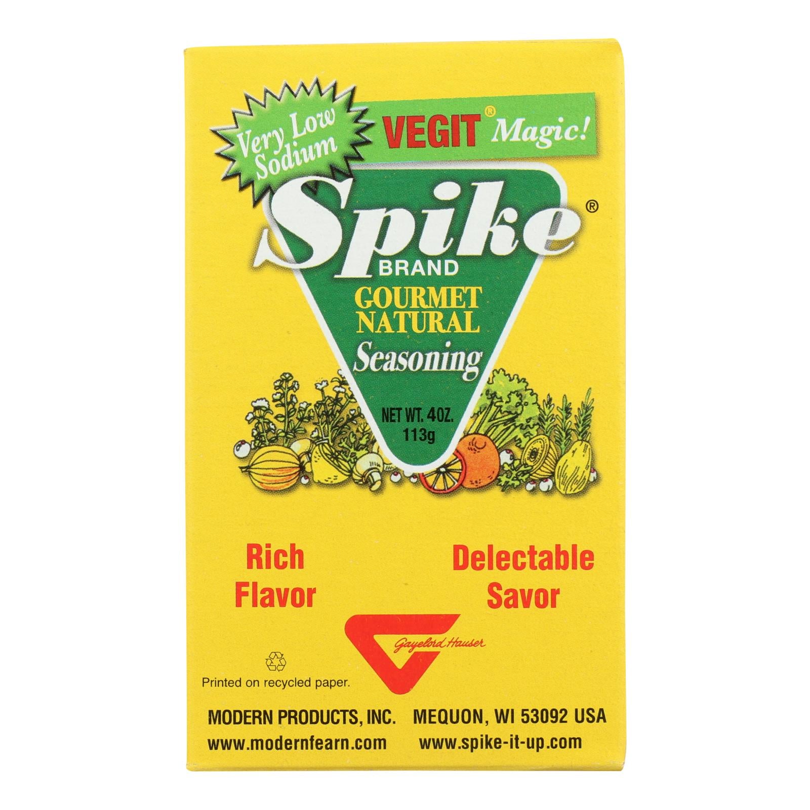 Spike Vegit Seasoning - All Purpose - 4 Oz