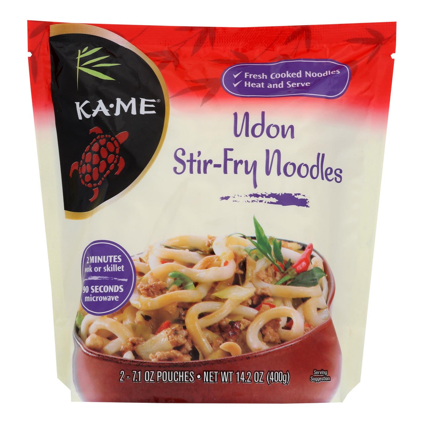 Ka'me Udon Stir Fry Noodles - Case Of 6 - 14.2 Oz.