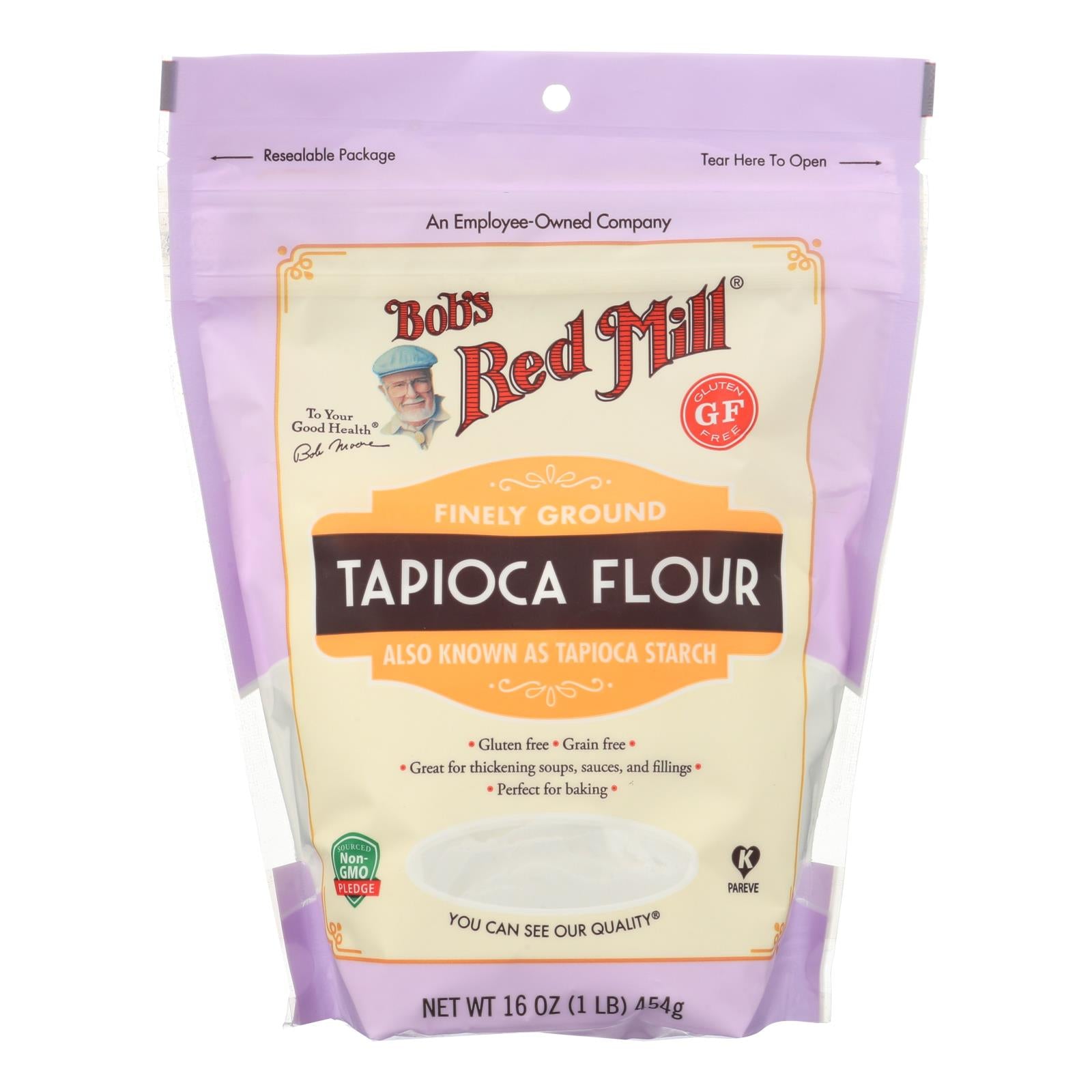 Bob's Red Mill - Flour Tapioca - Case Of 4-16 Oz