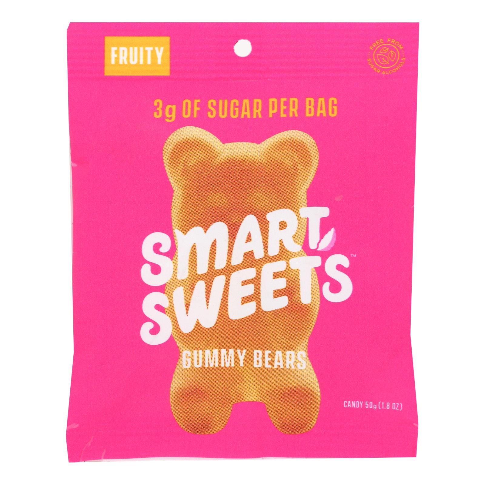 Smartsweets - Gummy Bears Fruity - Case Of 12 - 1.8 Oz