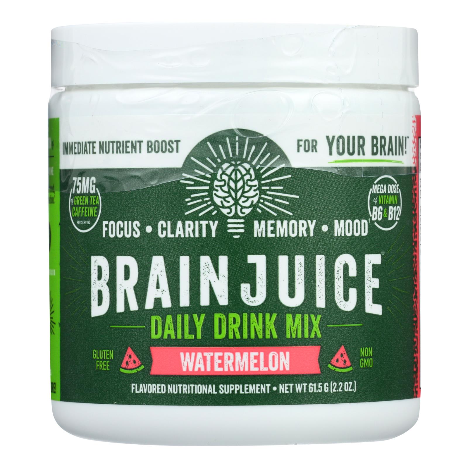 Brain Juice - Watermelon Powder Original - 1 Each - 2.2 Oz