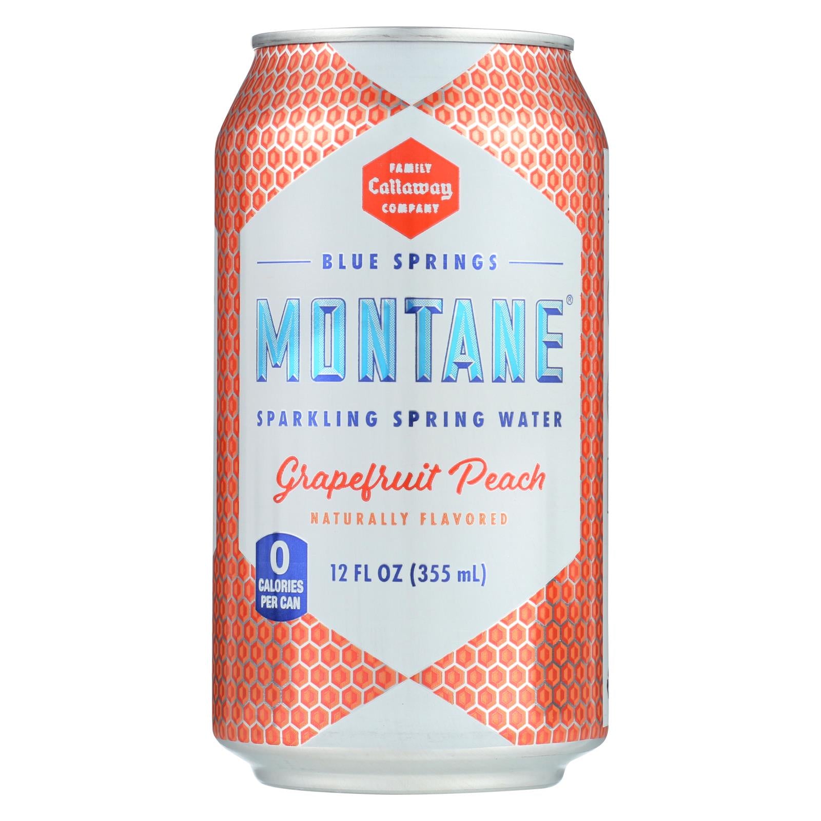 Montane - Water Spk Grapefruit Peach - Case Of 3 - 8/12 Fz