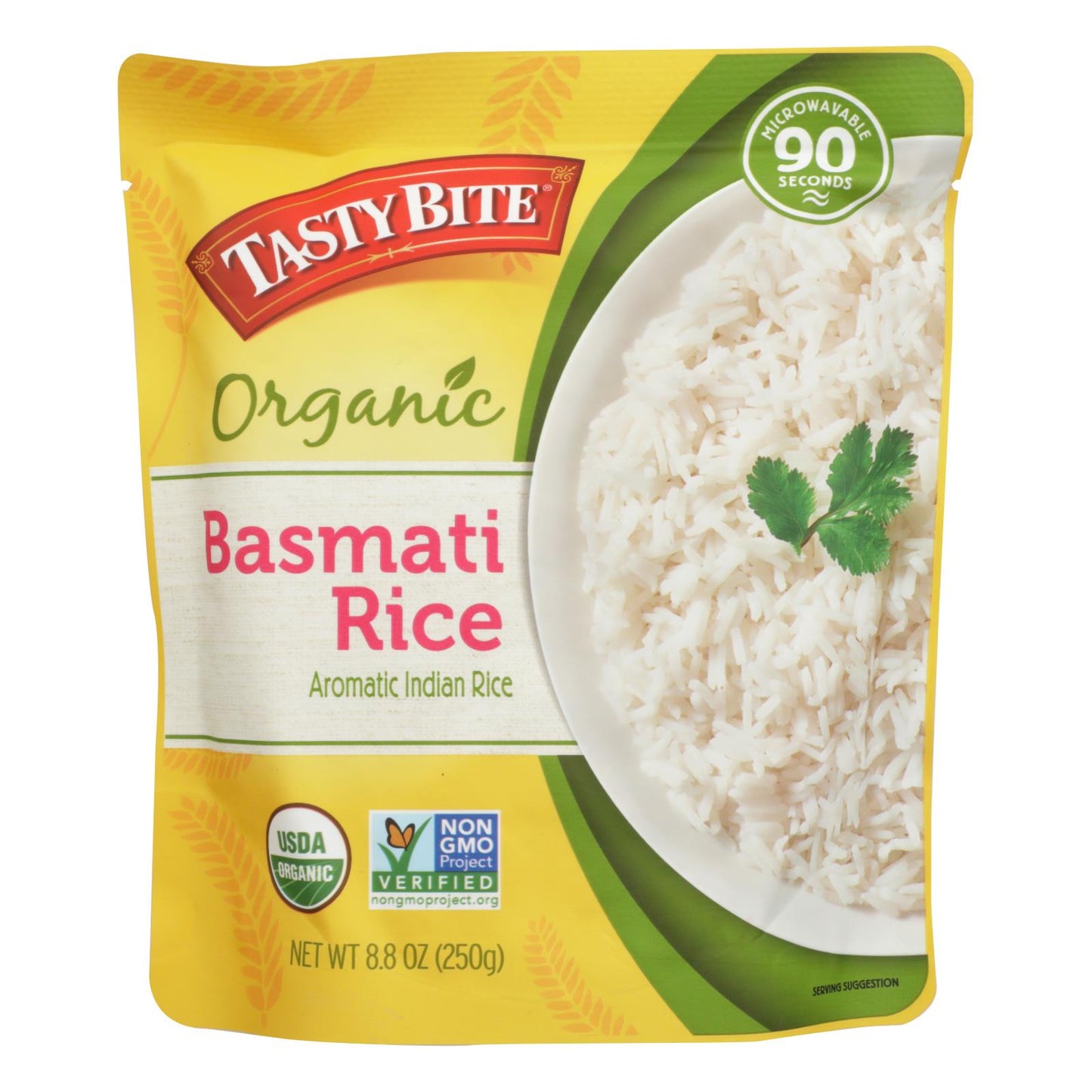 Tasty Bite - Rice Basmati - Case Of 12 - 8.8 Oz