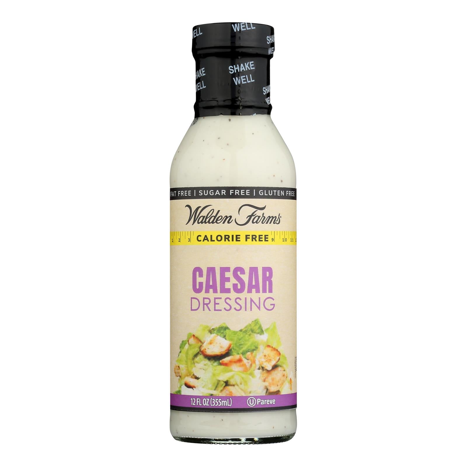 Walden Farms - Dressing Calorie Free Caesar - Case Of 6-12 Fz