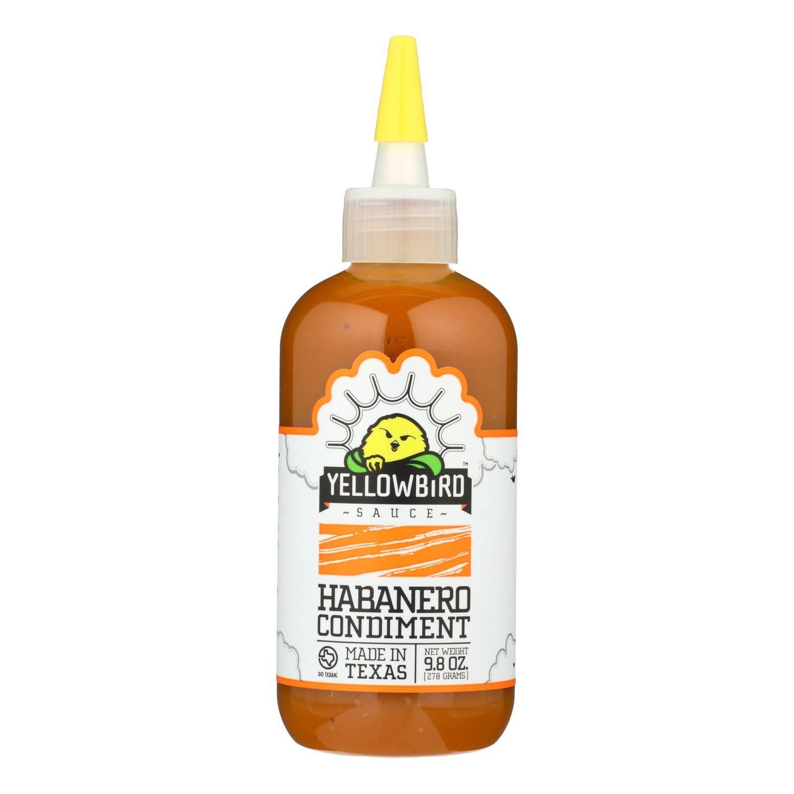 Yellowbird Sauce - Habanero - Case Of 6 - 9.8 Oz