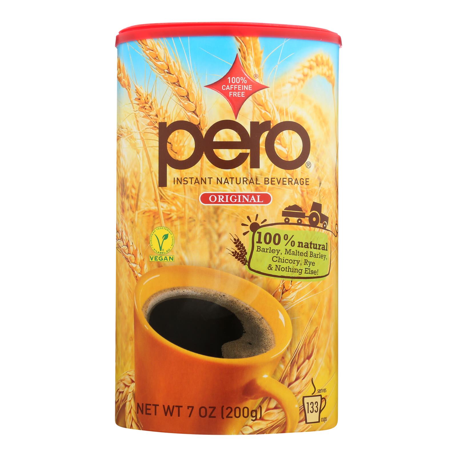 Pero Instant Natural Beverage - Case Of 6 - 7 Oz.