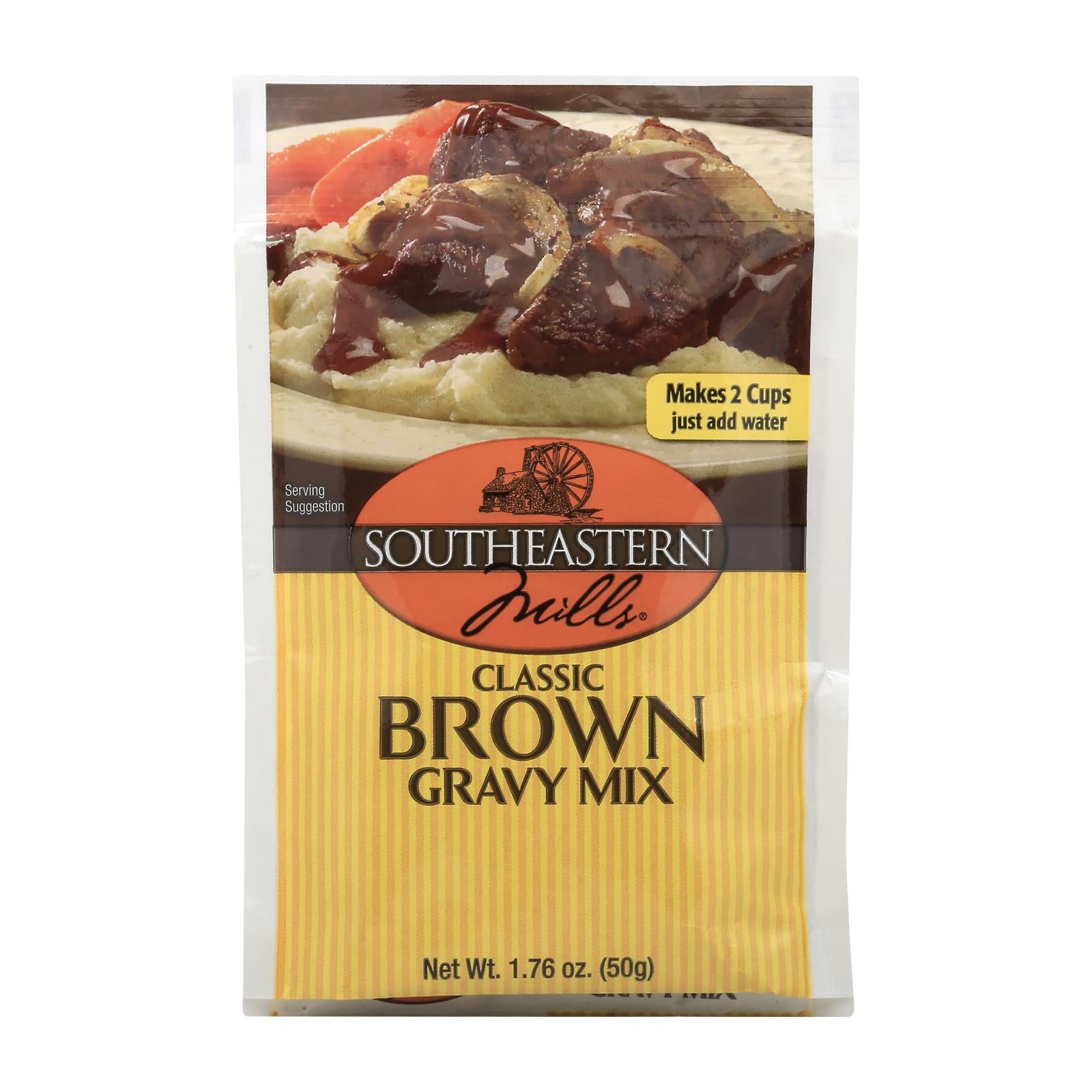 Southeastern Mills Gravy - Brown - Case Of 24 - 1.76 Oz