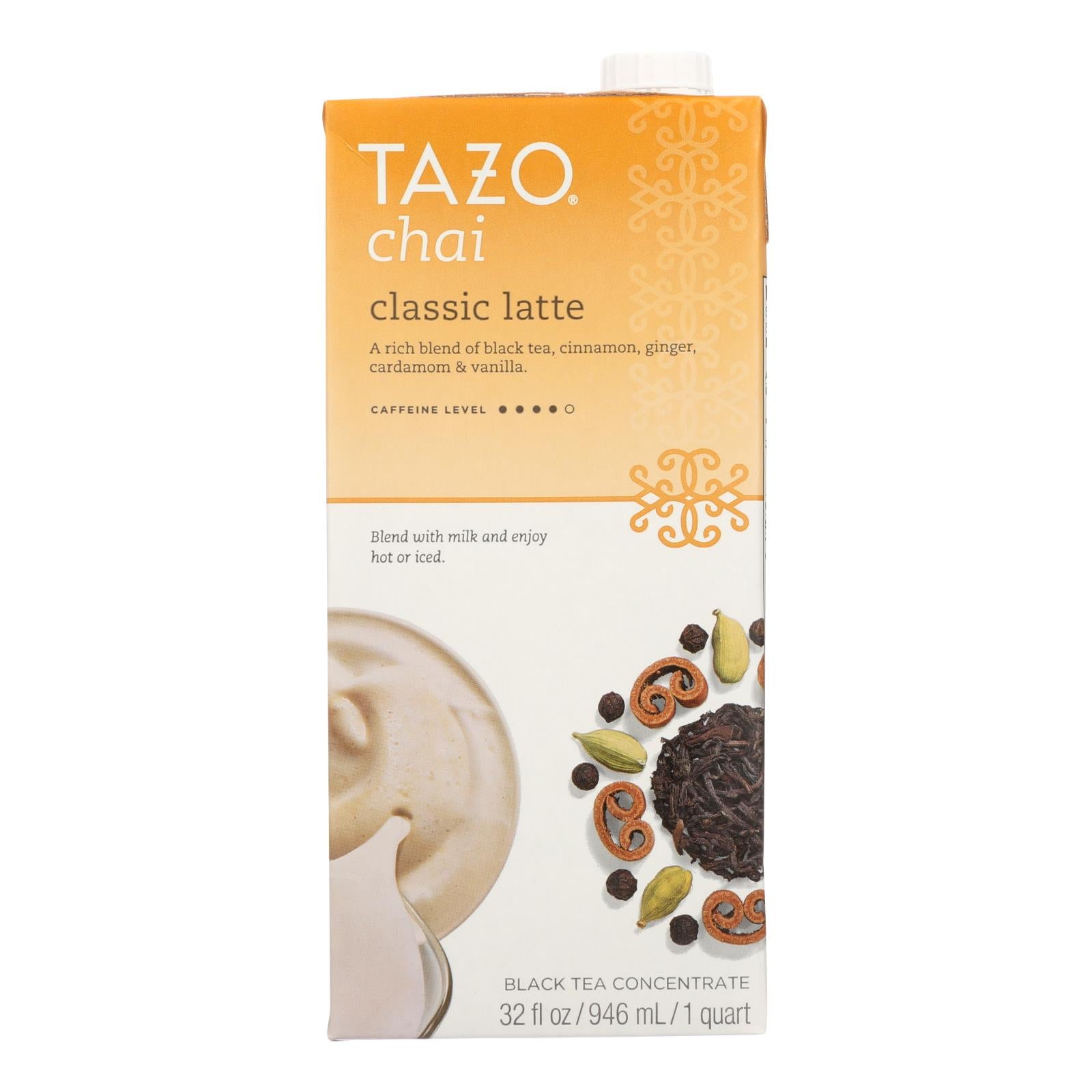 Tazo Tea Chai Concentrate - Case Of 6 - 32 Fl Oz