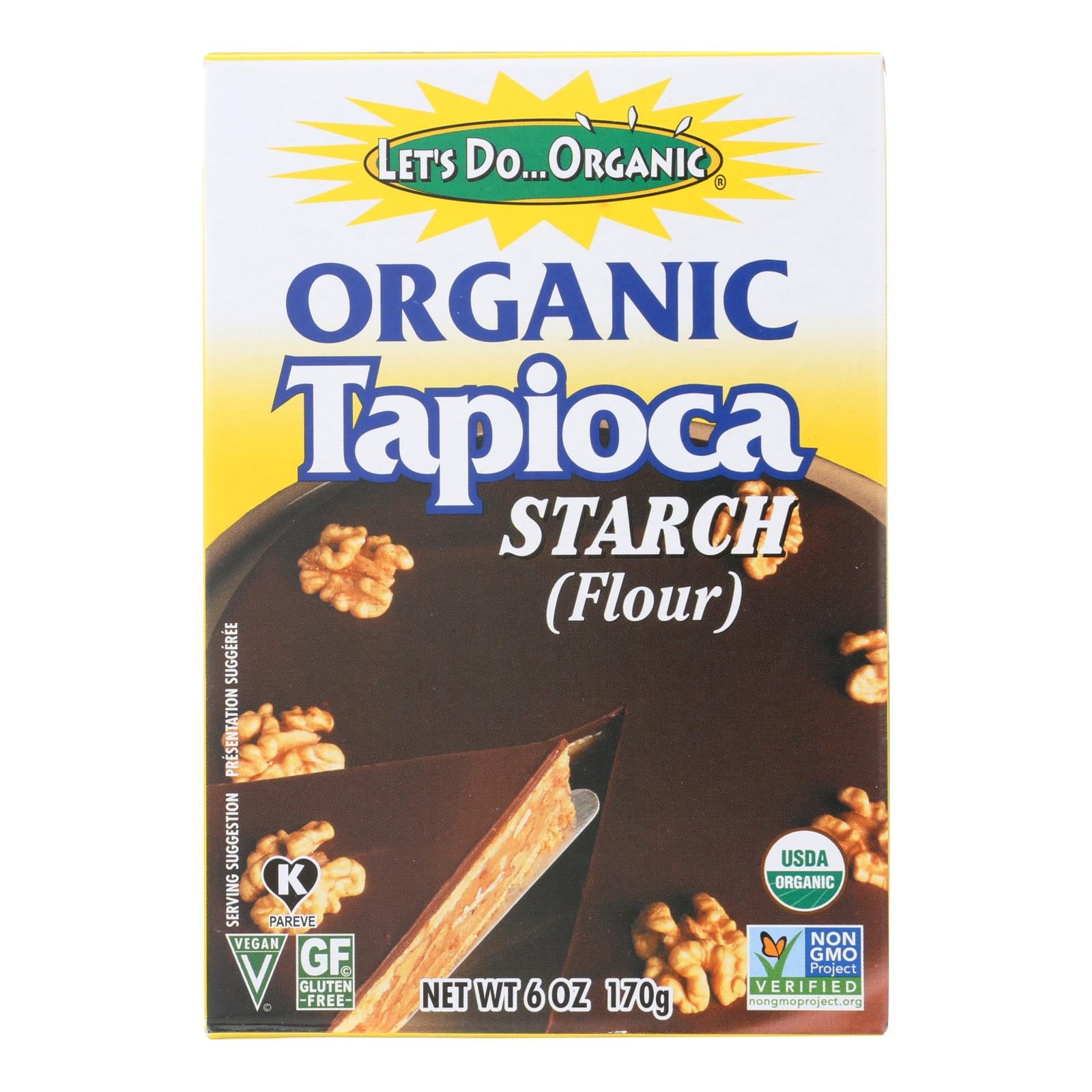 Let's Do Organics Tapioca Starch - Organic - 6 Oz - Case Of 6