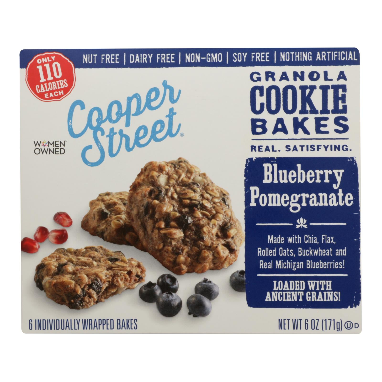 Cooper Street - Granola Bake Blebry Pomgt - Case Of 6 - 6 Oz
