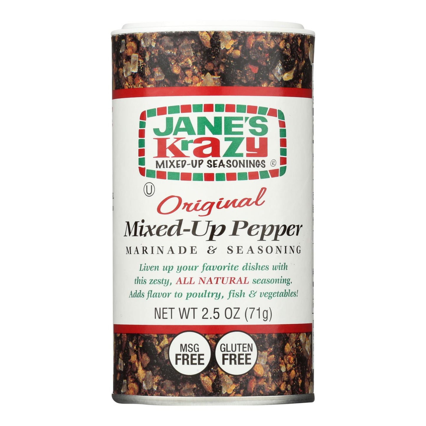 Jane's Krazy - Mixed Up Pepper - Case Of 12 - 2.5 Oz