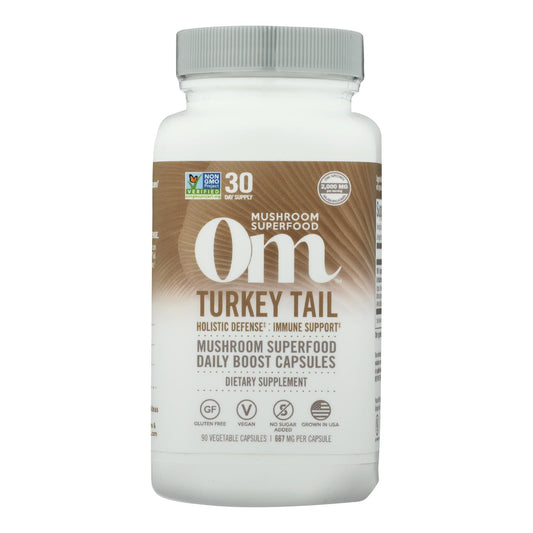 Organic Mushroom Nutrition - Mush Sprfd Turkey Tail - 1 Each - 90 Ct