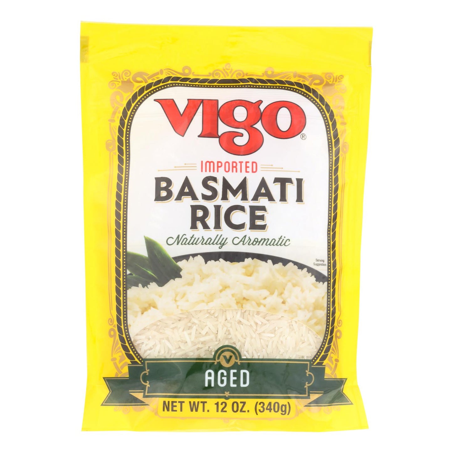 Vigo Rice - Basmati - Case Of 6 - 12 Oz