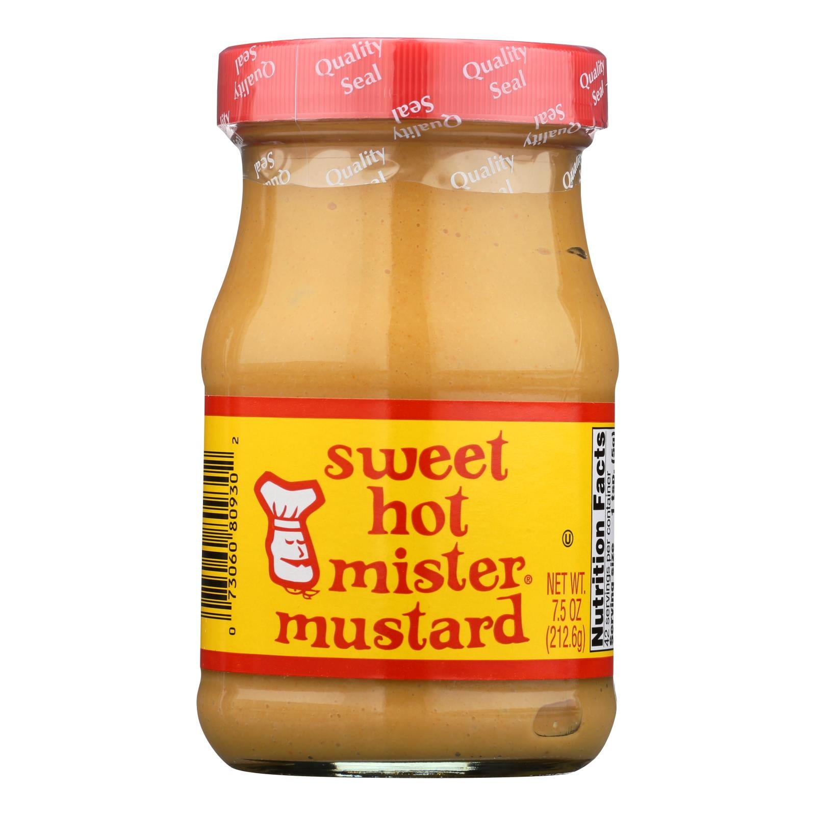 Mr. Mustard Sweet Hot Mister Mustard  - Case Of 6 - 7.5 Oz