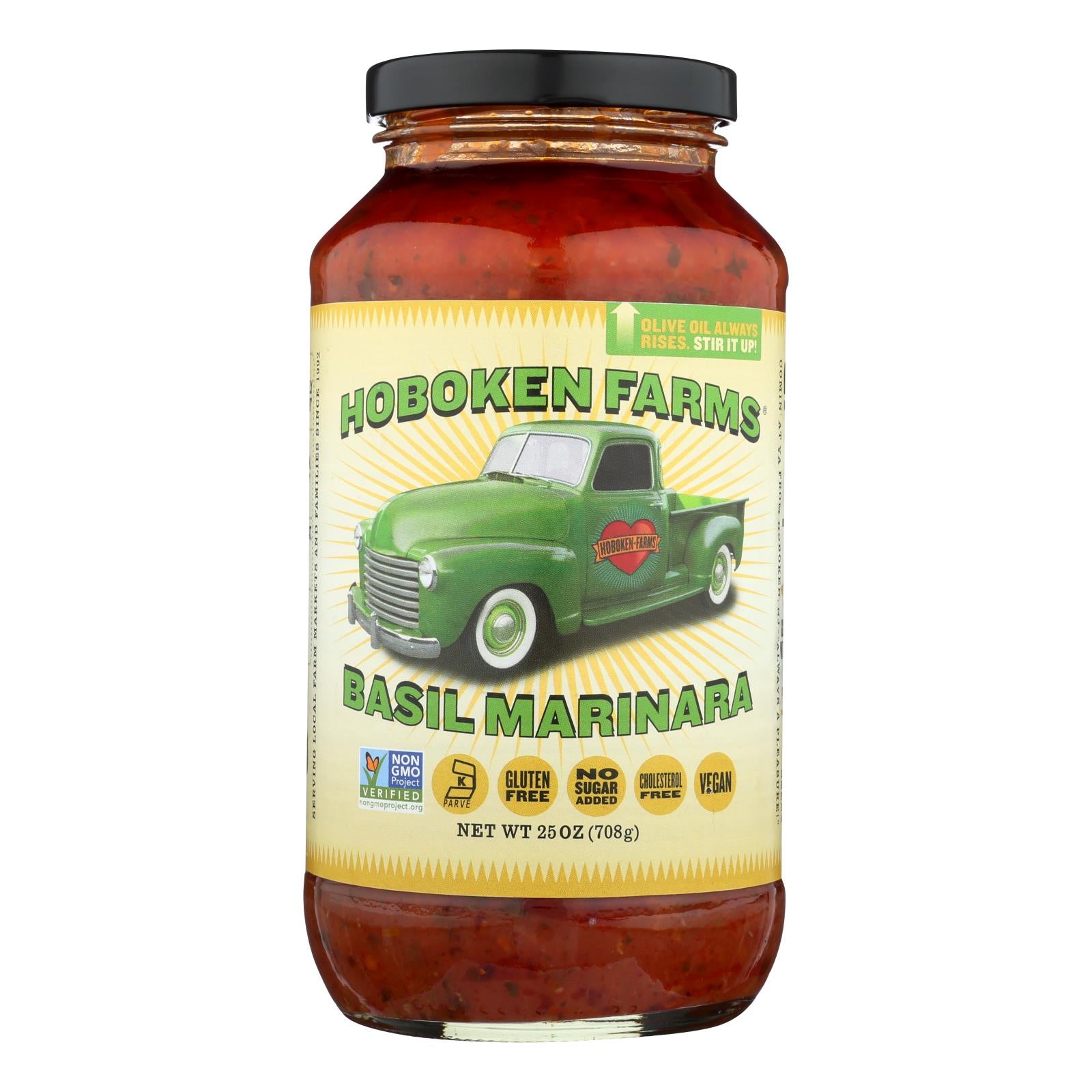 Hoboken Farms Tomato Basil - Case Of 6 - 25 Oz