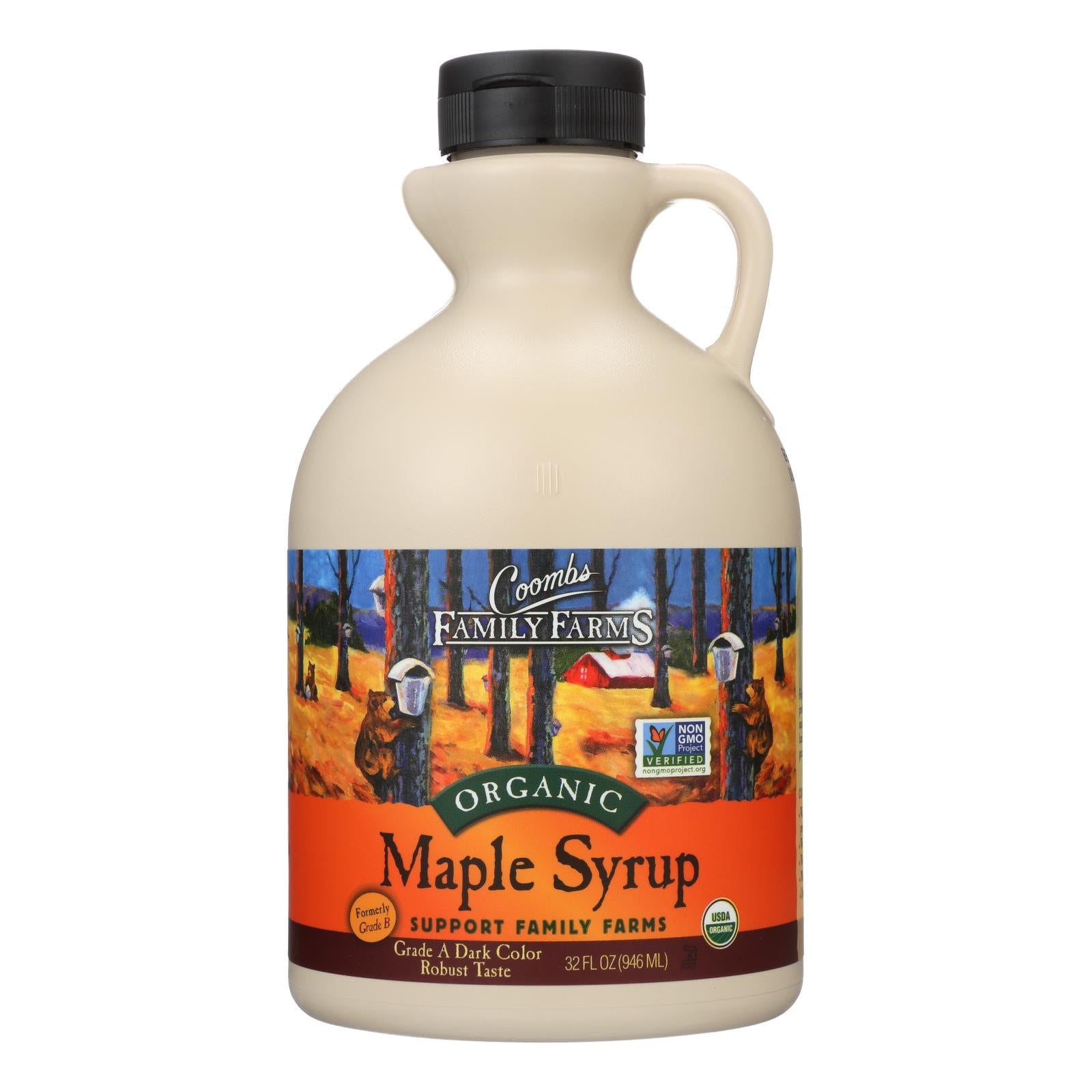 Coombs Family Farms Organic Maple Syrup - Case Of 6 - 32 Fl Oz.