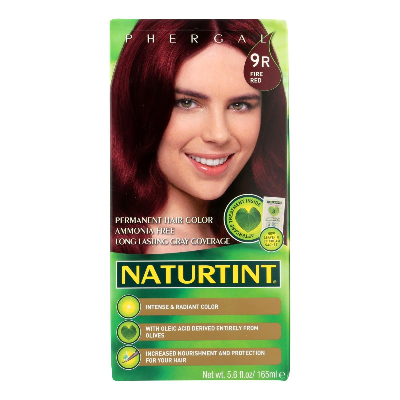 Naturtint Hair Color - Permanent - 9r - Fire Red - 5.28 Oz