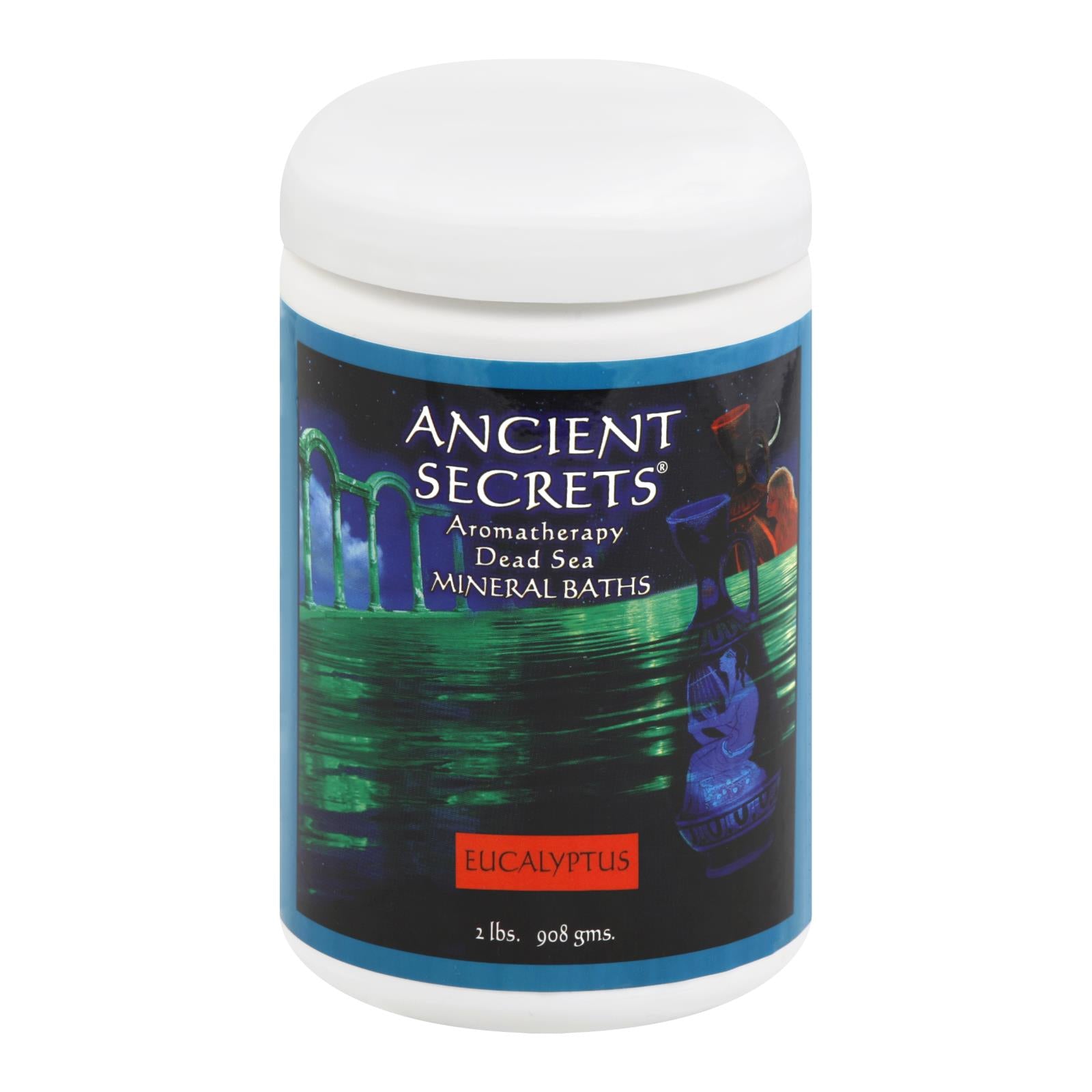 Ancient Secrets Aromatherapy Dead Sea Mineral Baths Eucalyptus - 2 Lbs