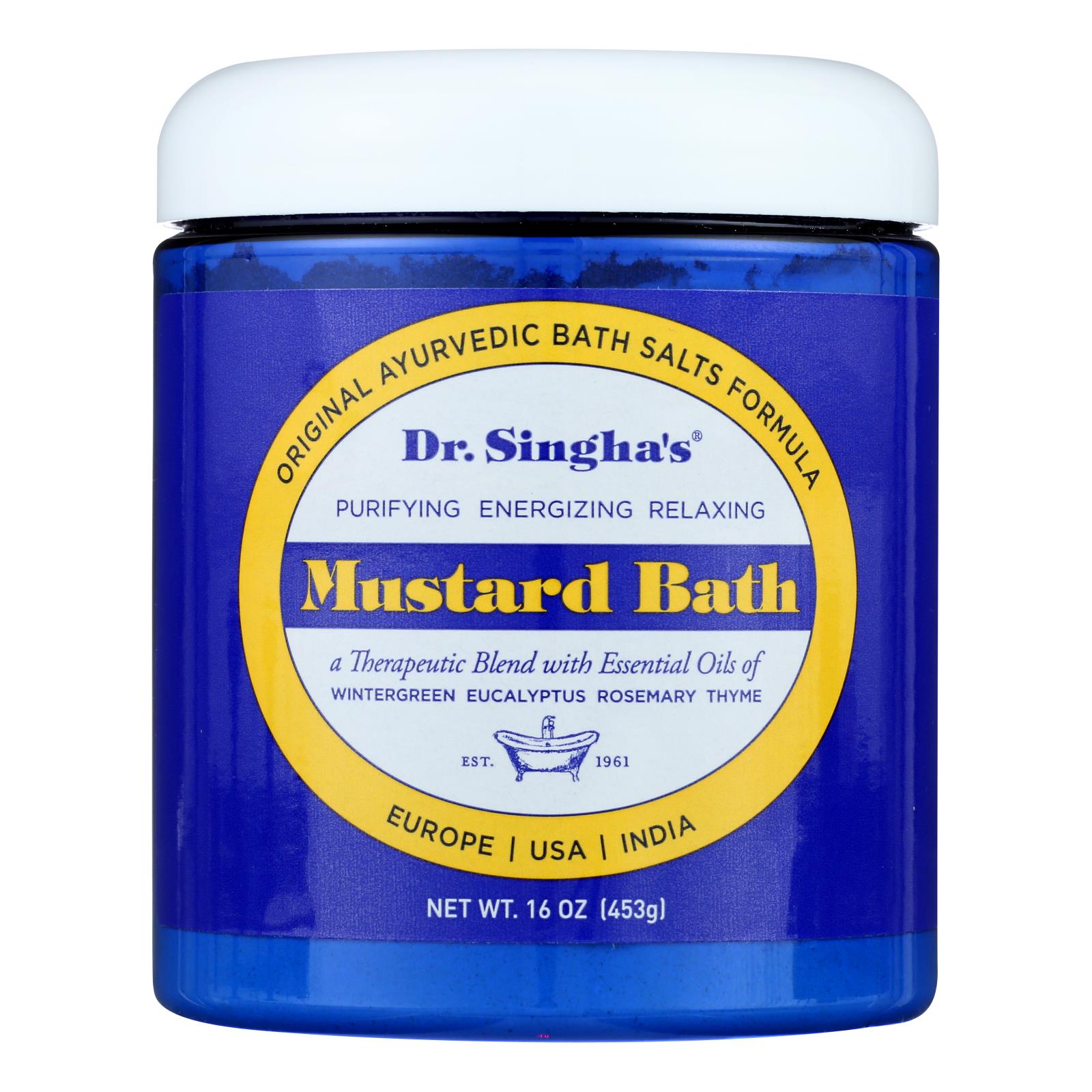 Dr. Singha's Mustard Bath - 16 Oz
