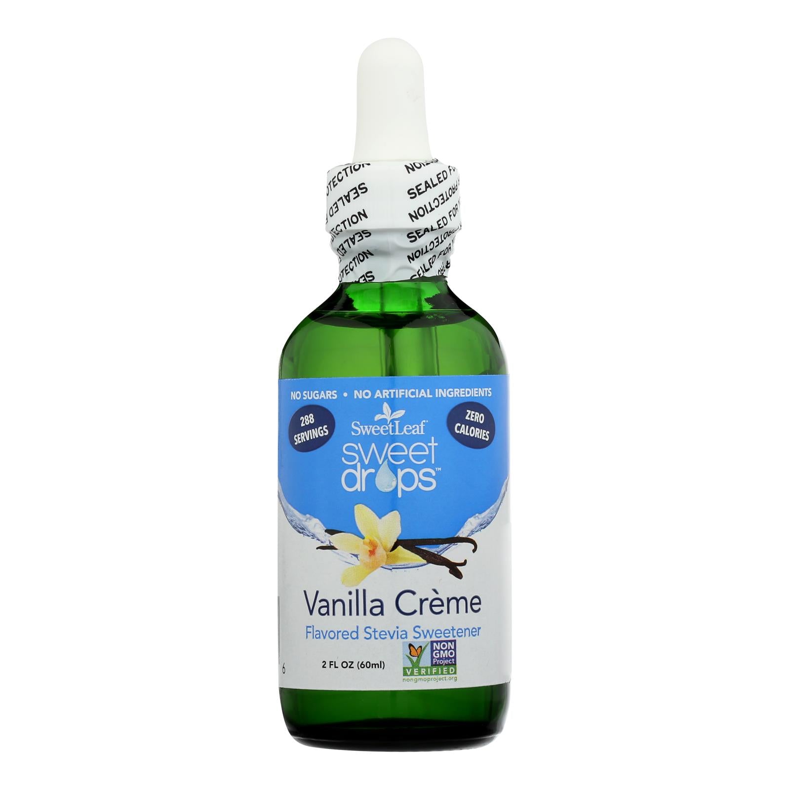 Sweet Leaf Sweet Drops Sweetener Vanilla Creme - 2 Fl Oz