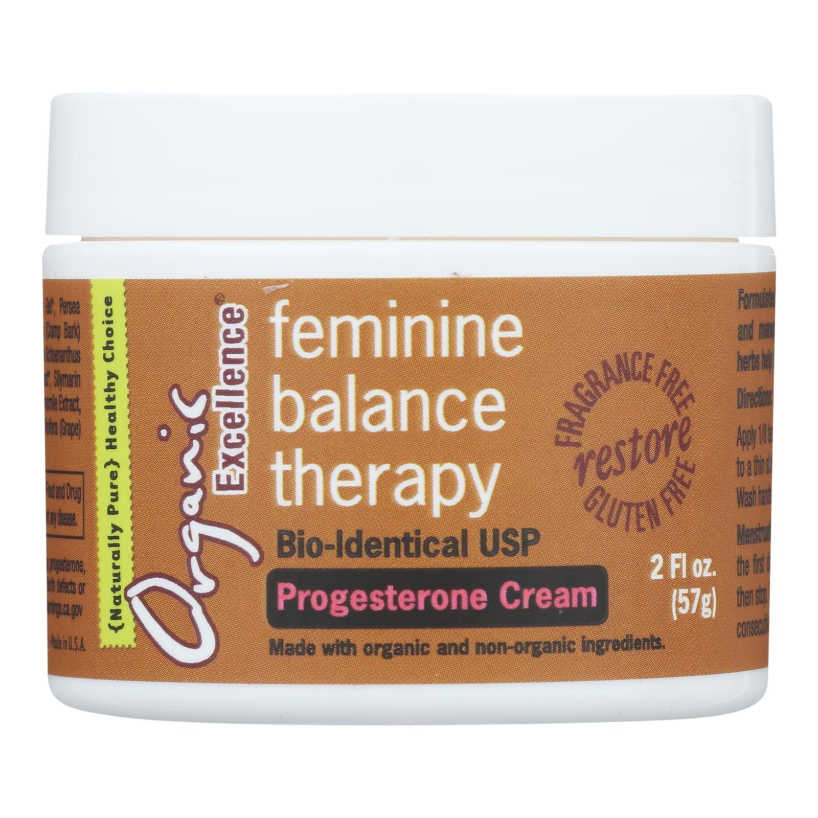 Organic Excellence Feminine Balance Therapy - 2 Oz