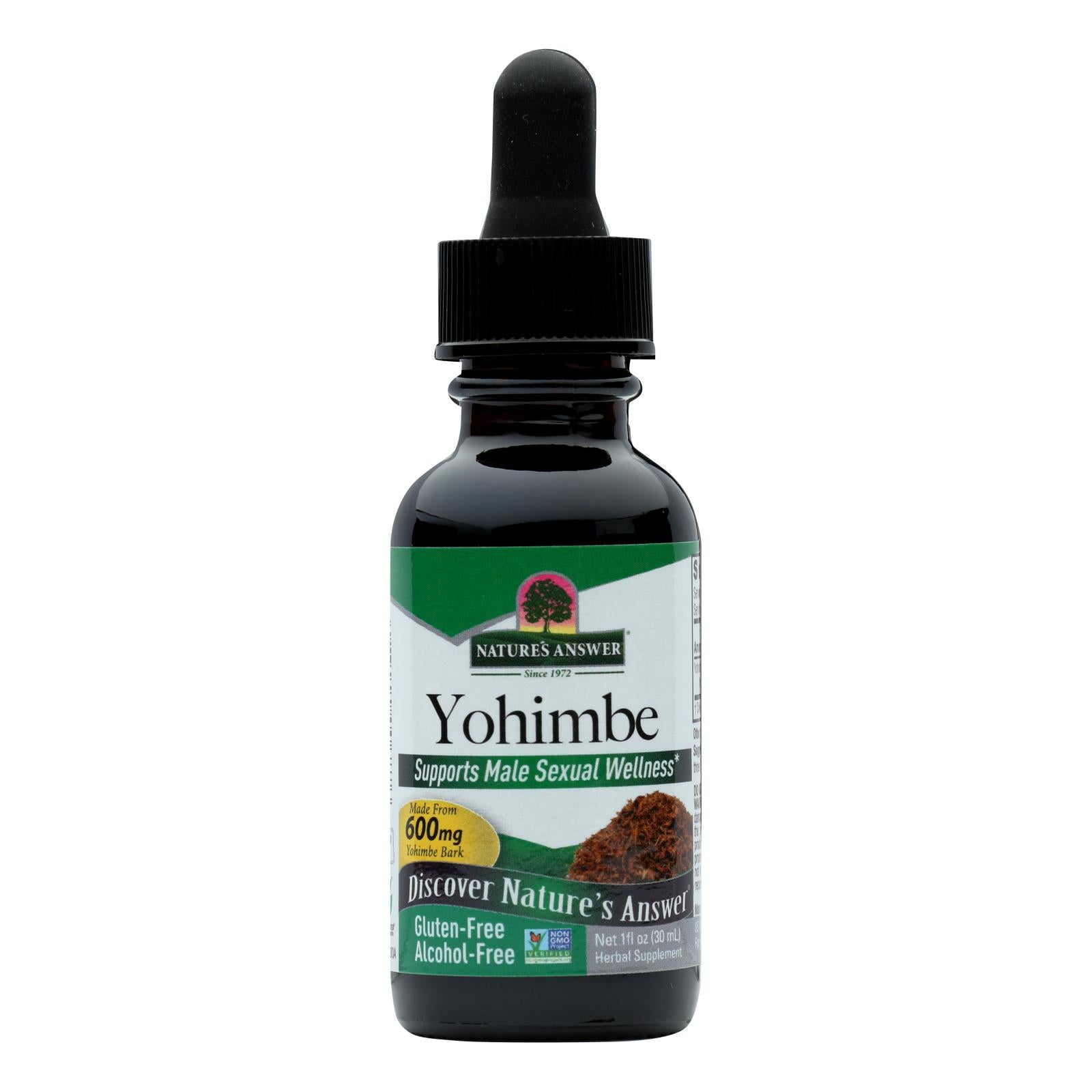 Nature's Answer - Yohimbe Bark Alcohol Free - 1 Fl Oz