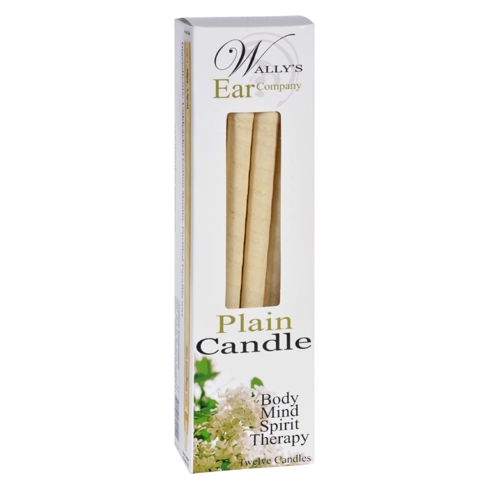 Wally's Candle - Plain - 12 Candles