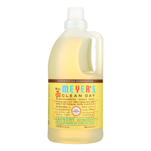 Mrs. Meyer's Clean Day - 2x Laundry Detergent - Baby Blossom - 64 Oz
