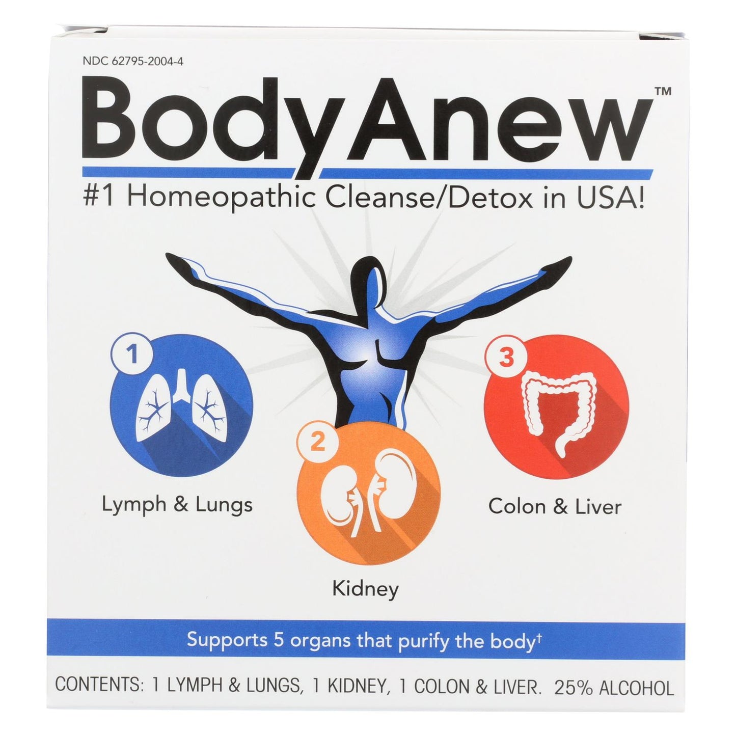 Bodyanew - Cleanse - Multipack Oral Drops - 50 Ml - 3 Count