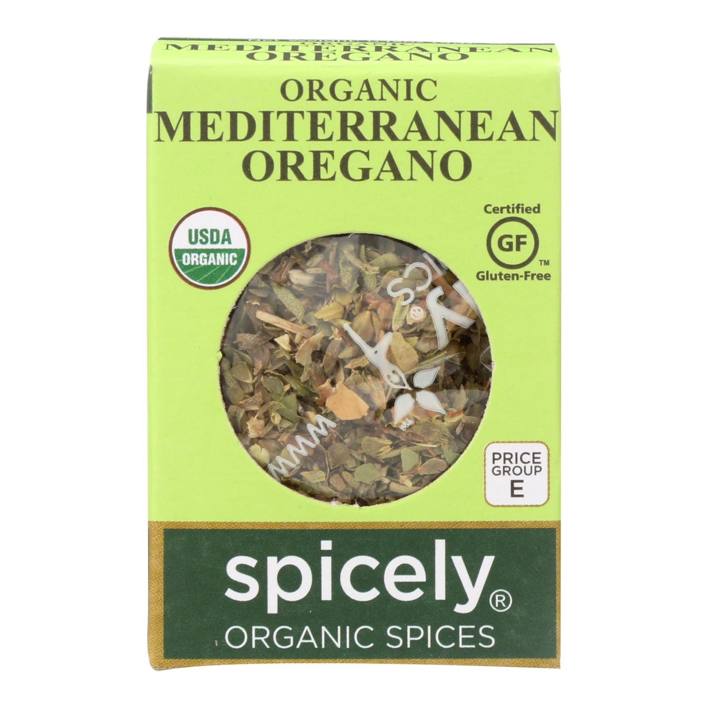 Spicely Organics - Organic Oregano - Case Of 6 - 0.15 Oz.